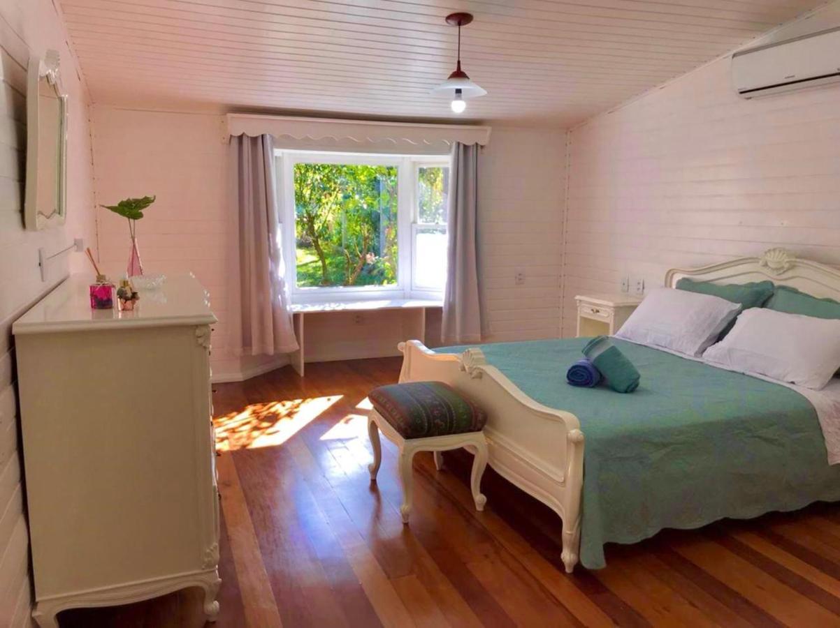 Casa Calandra Chale Colonial De Madeira Na Serra Gaucha, Canelars Villa Luaran gambar