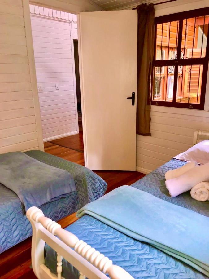 Casa Calandra Chale Colonial De Madeira Na Serra Gaucha, Canelars Villa Luaran gambar