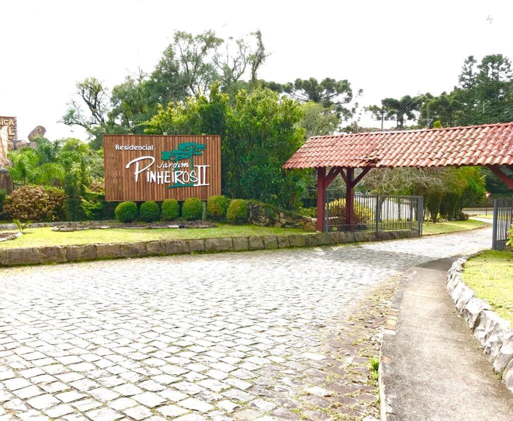Casa Calandra Chale Colonial De Madeira Na Serra Gaucha, Canelars Villa Luaran gambar